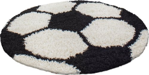 Dětský kusový koberec Fun 6001 black