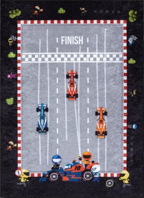 Dětský kusový koberec Junior 52108.801 Formula 1