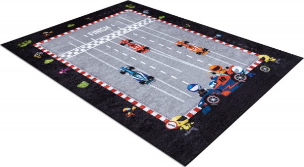 Dětský kusový koberec Junior 52108.801 Formula 1