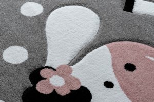 Dětský kusový koberec Petit Dolly sheep grey