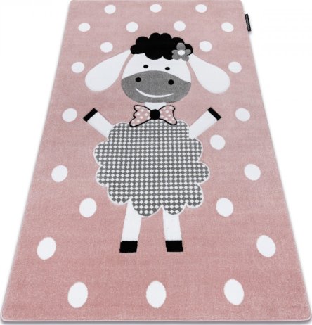 Dětský kusový koberec Petit Dolly sheep pink