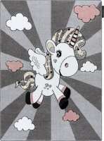 Dětský kusový koberec Petit Unicorn grey