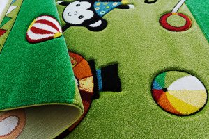 Dětský kusový koberec Smart Kids 22316 Green