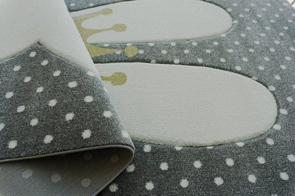 Dětský kusový koberec Smart Kids 22414 Grey