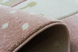 Dětský kusový koberec Smart Kids 22414 Pink