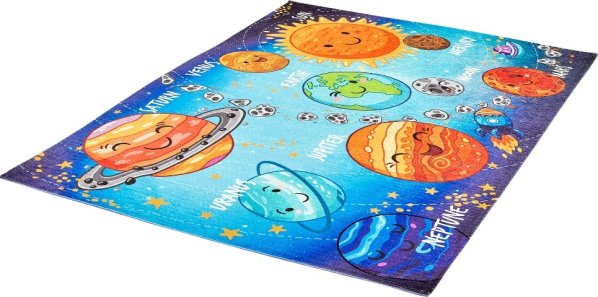 Dětský kusový koberec Torino kids 230 SOLAR SYSTEM
