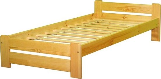 Dřevěná postel Anetka