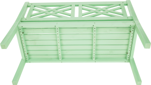 Dřevěná zahradní lavička Flint neo mint