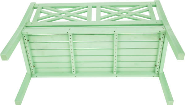 Dřevěná zahradní lavička Flint neo mint