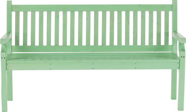 Dřevěná zahradní lavička Alona neo mint