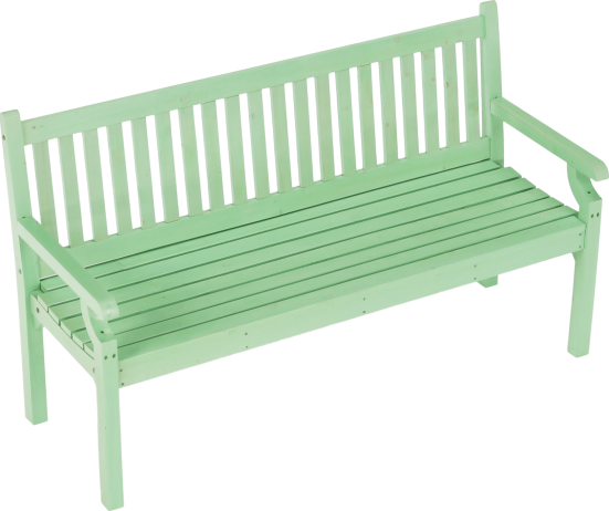 Dřevěná zahradní lavička Alona neo mint