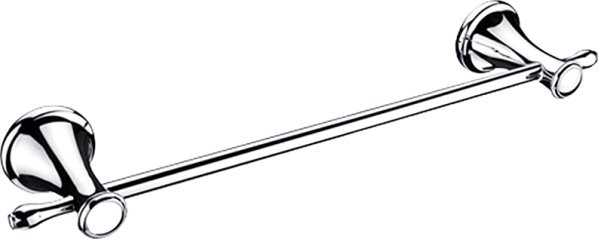 Držák na ručníky LADA, chrom, 415 mm