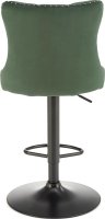 Elegantní barová židle H117 tmavězelená