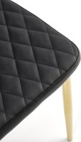 Elegantní jídelní židle K501 černá