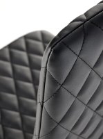 Elegantní jídelní židle K501 černá