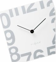 Nástěnné hodiny Esquina White 21cm