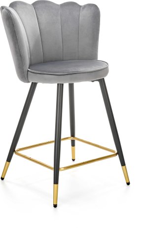 Barová židle H106 světle šedá