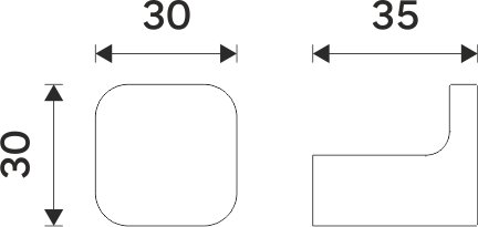 Koupelnový háček Maya 29054-05
