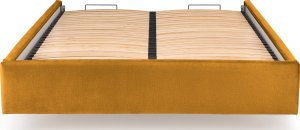 Hořčicová postel MODULO 160 korpus Monolith 48