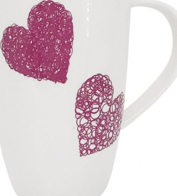 Hrnek Hearts C, 600 ml