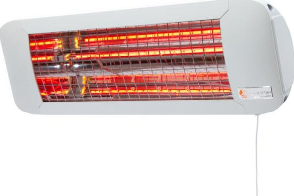 Infrazářič ComfortSun24 1400W, tahový vypínač, White Glare