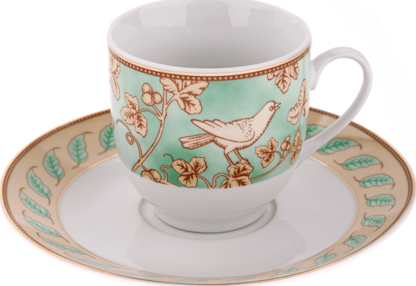 Jídelní souprava Decora turquoise, set 20 ks
