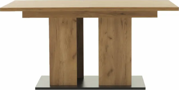 Jídelní stůl Fency, dub craft zlatý / grafit