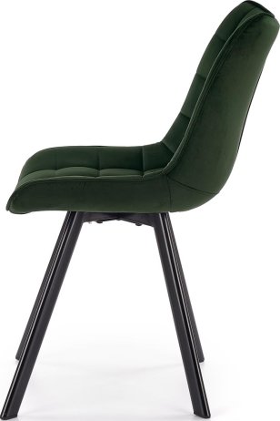 Jídelní židle K332 tmavě zelená