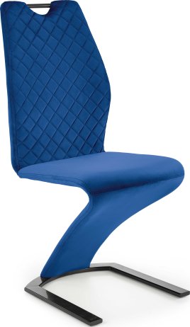 Jídelní židle K442 tmavě modrá látka