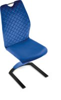Jídelní židle K442 tmavě modrá látka