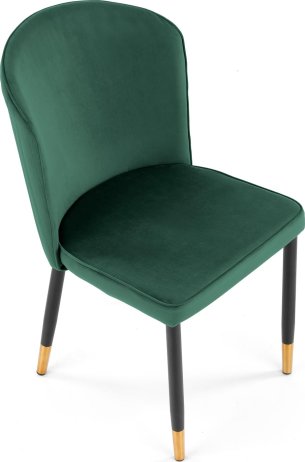 Jídelní židle K446 tmavě zelená
