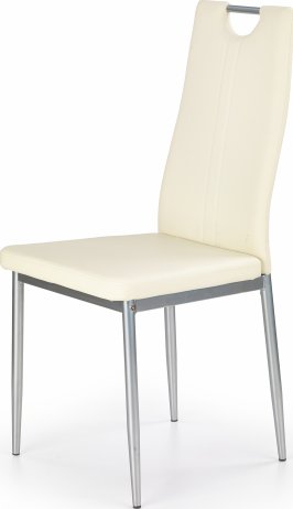 Jídelní židle K202, krémová