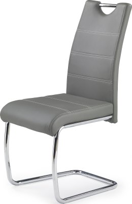 Jídelní židle K211, šedá