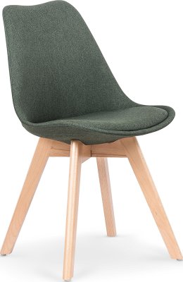 Jídelní židle K303, tmavězelená