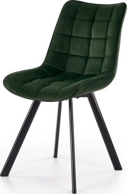 Jídelní židle K332 tmavě zelená