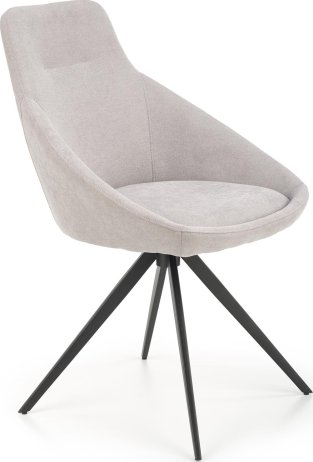 Jídelní židle K431 světle šedá