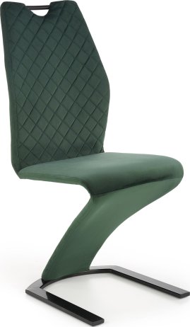 Jídelní židle K442 tmavě zelená