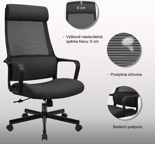 Ergonomická židle Faro