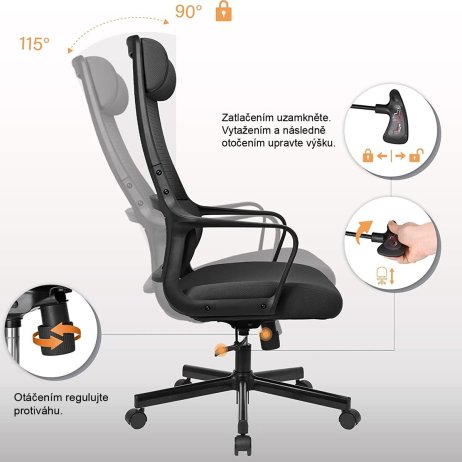 Ergonomická židle Faro