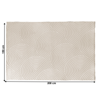 Krémový koberec Figlook 150x200 cm
