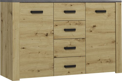 Kombinovaná komoda XL K2D4S