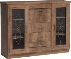 Komoda Comedor 5, dub lefkas