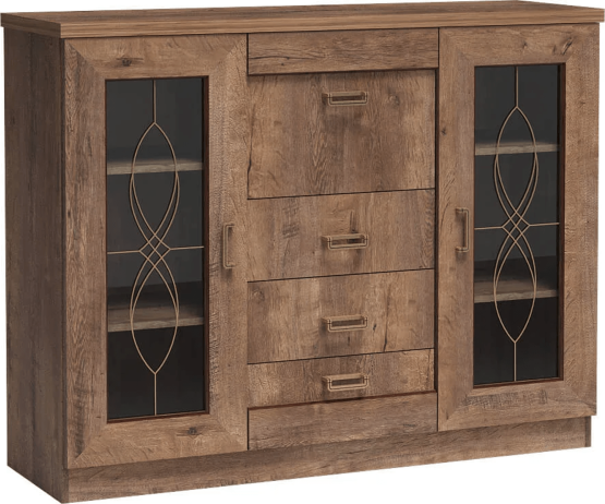 Komoda Comedor 5, dub lefkas