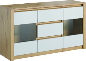 Komoda Malta K2D artisan bílá