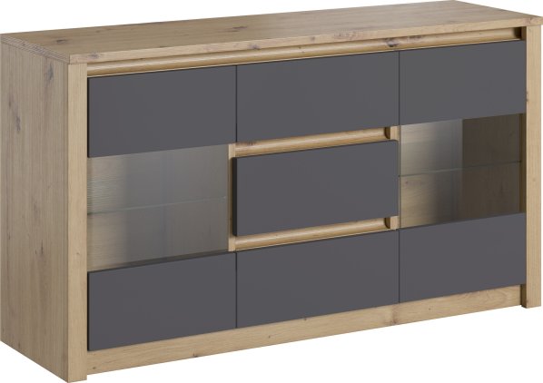 Komoda Malta K2D artisan šedá