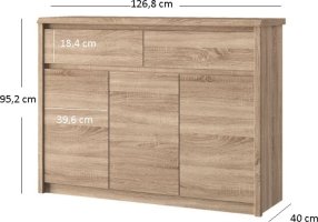 Komoda SOMMA 3d2s