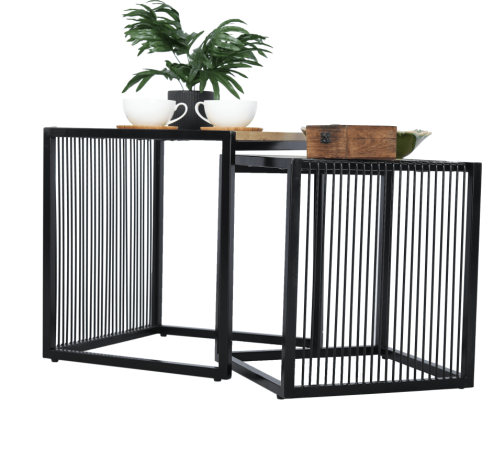 Set dvou stolků Prine, dub