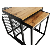 Set dvou stolků Prine, dub