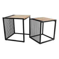 Set dvou stolků Prine, dub