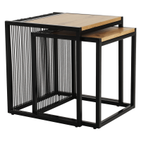 Set dvou stolků Prine, dub